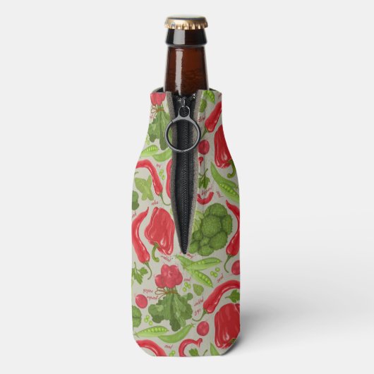 Helderheid van verse groenten flesjeskoeler (Fles Achterkant)