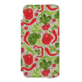 Helderheid van verse groenten incipio iPhone portemonnee hoesje (Voorkant Agenda)