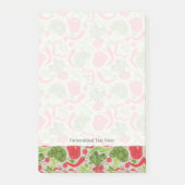 Helderheid van verse groenten post-it® notes (Voorkant)