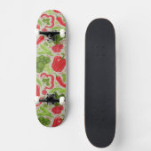 Helderheid van verse groenten skateboard (Voorkant)