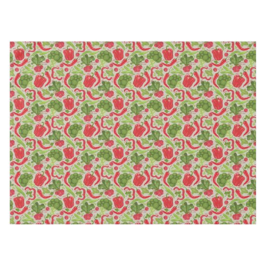 Helderheid van verse groenten tafelkleed (Voorkant (Horizontaal))