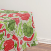 Helderheid van verse groenten tafelkleed (Voorbeeld)