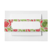 Helderheid van verse groenten uitnodigingen wikkel (Voorkant Voorbeeld)