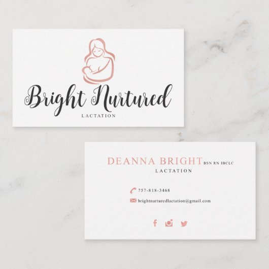 Helderheid Visitekaartje (Voorkant / Achterkant)