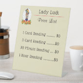 Helderheid  voetstuk Tattoo Reclamebord Met Voetstuk (Insitu)