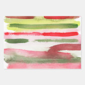 Helderheid voor kerstmis met multiWaterverf Inpakpapier Vel (Voorkant 3)