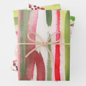 Helderheid voor kerstmis met multiWaterverf Inpakpapier Vel (In situ)