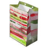 Helderheid voor kerstmis met multiWaterverf Medium Cadeauzakje (Voorkant Gekanteld)