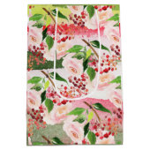 Helderheid voor kerstmis met multiWaterverf Medium Cadeauzakje (Achterkant)