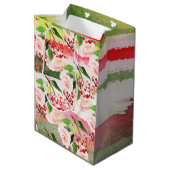 Helderheid voor kerstmis met multiWaterverf Medium Cadeauzakje (Achterkant Gekanteld)