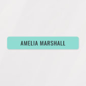 Helderheid waterdichte benaming voor donkergekleur labels (Design 1)