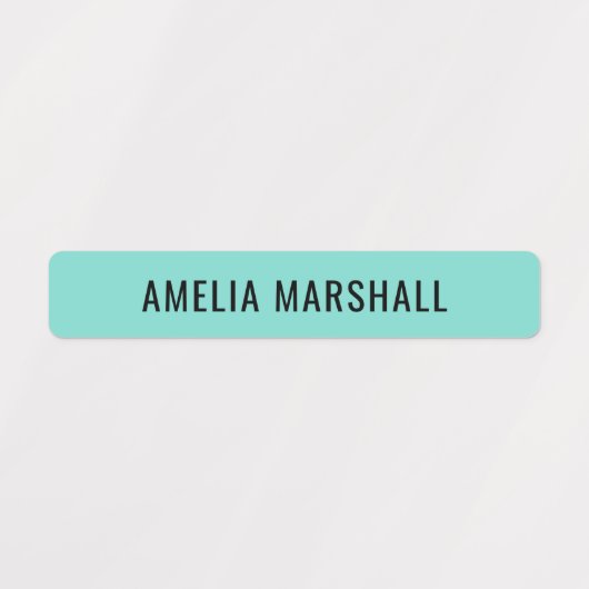 Helderheid waterdichte benaming voor donkergekleur labels (Design 1)