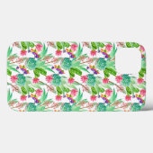 Helderheid Waterverf Cactus & Succulent Patroon Case-Mate iPhone Case (Achterkant (horizontaal))