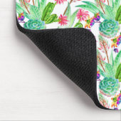 Helderheid Waterverf Cactus & Succulent Patroon Muismat (Hoek)