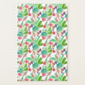 Helderheid Waterverf Cactus & Succulent Patroon Planner (Voorkant)