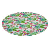 Helderheid Waterverf Cactus & Succulent Patroon Snijplank (Hoek)