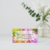 Helderheid Waterverf ontwerp Visitekaartje (Staand voorkant)