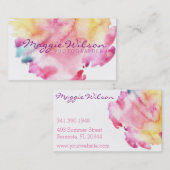 Helderheid Waterverf Visitekaartje (Voorkant / Achterkant)