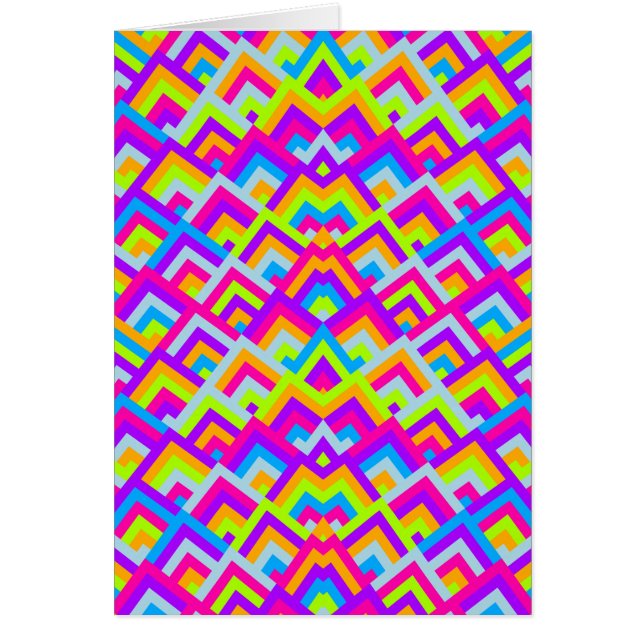 Helderheid Zigzag Symmetrisch Prevalenpatroon (Voorkant)