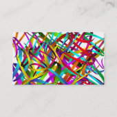 Helderheid zwevende konijnen van de luzerne visitekaartje (Achterkant)