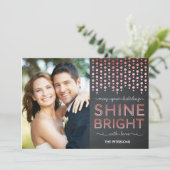 Helderholiday-fotokaarten - Rood Feestdagenkaart (Staand voorkant)