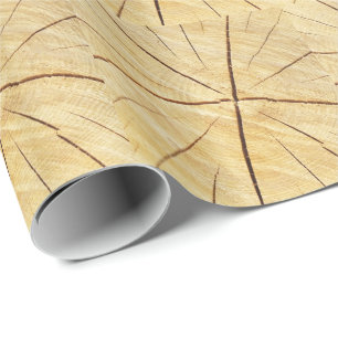 Helderhout met cadeaupapier voor korrels