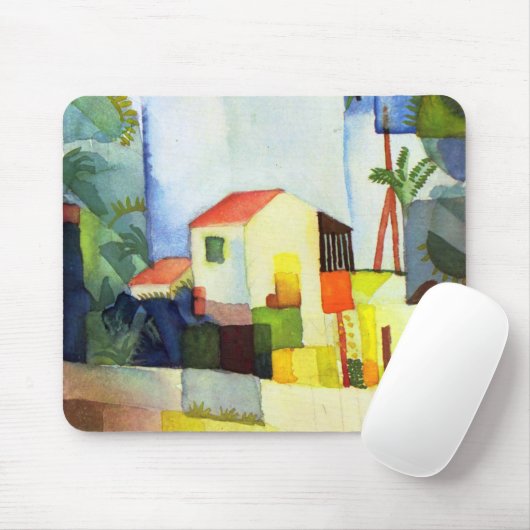 Helderhuis tegen August Macke Muismat (Met muis)