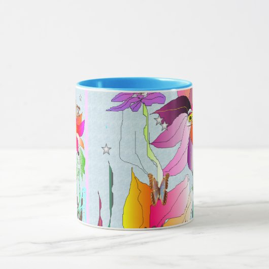 Helderindrukwekkende beelden mok (Midden)