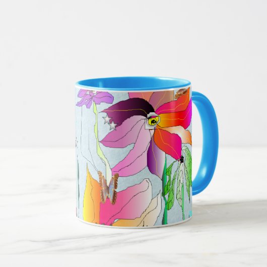 Helderindrukwekkende beelden mok (Voorkant rechts)