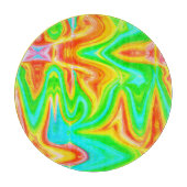 Helderkleurig Abstract patroon Snijplank (Voorkant)