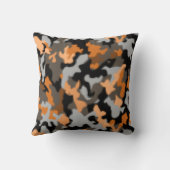 Helderkleurig camouflage kussen (Achterkant)