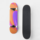 Helderkleurig chassis persoonlijk skateboard (Voorkant)