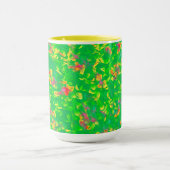Helderkleurig Floral patroon Mok (Midden)