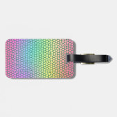 Helderkleurig GLITTER CUSTOM-BAGAGELABEL Bagagelabel (Achterkant horizontaal)