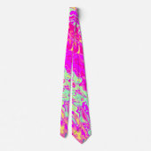 Helderkleurig, helder ontwerp voor kleuren, abstra stropdas (Achterkant)