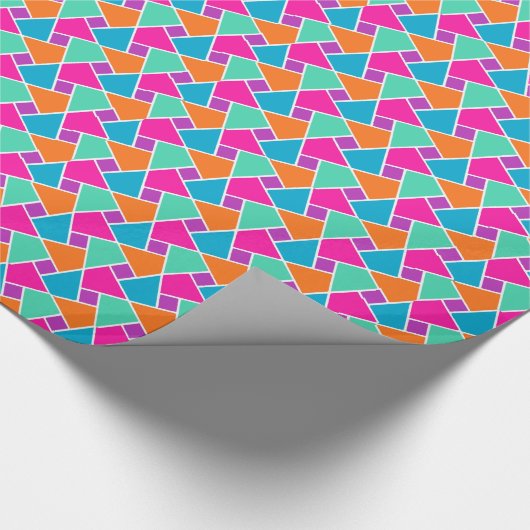 Helderkleurig islamitisch patroon, omslagpapier cadeaupapier (Hoek)