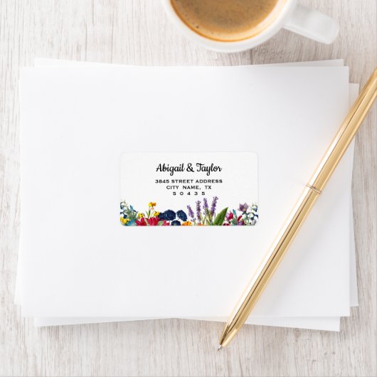 Helderkleurig label voor weddenschap op het bruilo (Insitu)