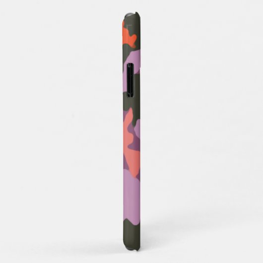 Helderkleurig, multicollisvormig Camopatroon Case-Mate iPhone Case (Achterkant/rechts)