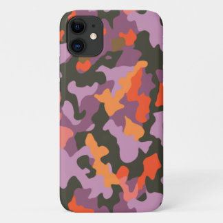 Helderkleurig, multicollisvormig Camopatroon Case-Mate iPhone Case