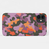 Helderkleurig, multicollisvormig Camopatroon Case-Mate iPhone Case (Achterkant (horizontaal))