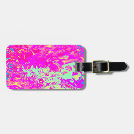 Helderkleurig ontwerp voor kleuren op Bagagelabel