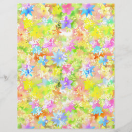 Helderkleurig papier voor Floral