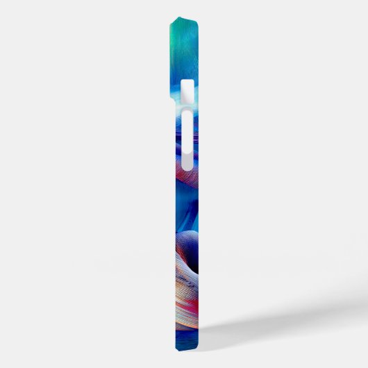 Helderkleurig patroon Case-Mate iPhone case (Achterkant / Links)