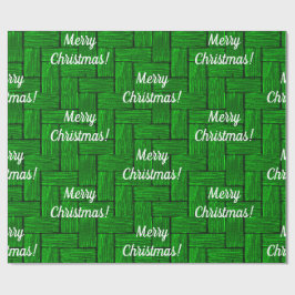 Helderkleurig, prettig kerstpapier cadeaupapier