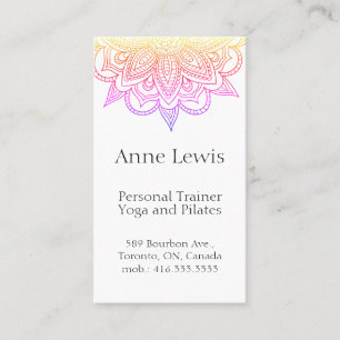 Helderkleurig Visitekaartje, eenvoudig aan te pass Visitekaartje