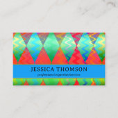 Helderkleurig Visitekaartje voor het oogvangen van (Voorkant)