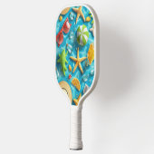 HELDERKLEURIG ZOMERTHEMA PICKLEBALL PADDLE (Links)