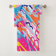 Helderkleurige Abstracte kunst
