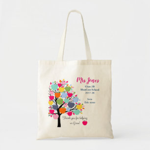 Helderkleurige appelboom helpt ons groeien tote bag