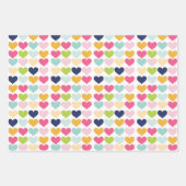 Helderkleurige Birthday Party Inpakpapier Vel (Voorkant 2)